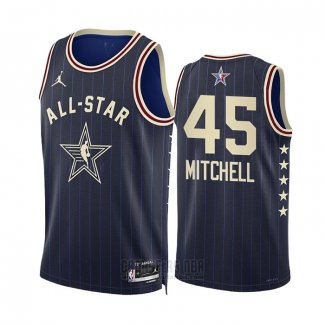 Camiseta All Star 2024 Cleveland Cavaliers Donovan Mitchell #45 Azul