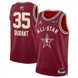 Camiseta All Star 2024 Phoenix Suns Kevin Durant #35 Rojo