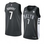 Camiseta Brooklyn Nets Kevin Durant #7 Statement 2019 20 Negro