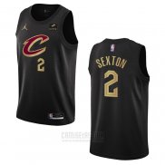 Camiseta Cleveland Cavaliers Collin Sexton #2 Statement 2022-23 Negro