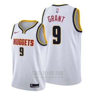 Camiseta Denver Nuggets Jerami Grant #9 Association 2019-20 Blanco