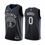 Camiseta Golden State Warriors D'angelo Russell #0 Ciudad Negro