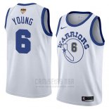 Camiseta Golden State Warriors Nick Young #6 Classic 2017-18 Blanco