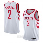 Camiseta Houston Rockets Demetrius Jackson #2 Association 2018 Blanco