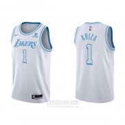 Camiseta Los Angeles Lakers Trevor Ariza #1 Ciudad 2021-22 Blanco