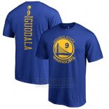 Camiseta Manga Corta Andre Iguodala Golden State Warriors Azul