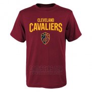 Camiseta Manga Corta Cleveland Cavaliers Rojo7
