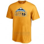 Camiseta Manga Corta Denver Nuggets Amarillo2