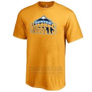 Camiseta Manga Corta Denver Nuggets Amarillo2