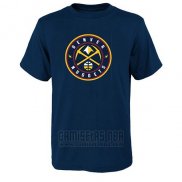 Camiseta Manga Corta Denver Nuggets Azul Marino7