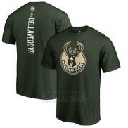 Camiseta Manga Corta Matthew Dellavedova Milwaukee Bucks Verde