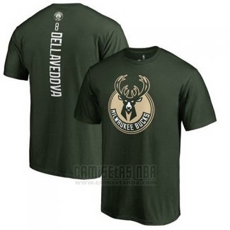 Camiseta Manga Corta Matthew Dellavedova Milwaukee Bucks Verde