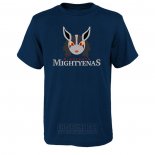 Camiseta Manga Corta Minnesota Timberwolves Cruzado Pokemon Mightyena Azul