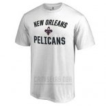 Camiseta Manga Corta New Orleans Pelicans Blanco