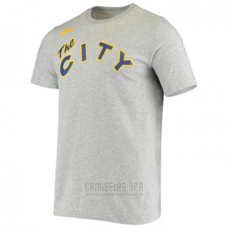 Camiseta Manga Corta Oklahoma City Thunder Gris2