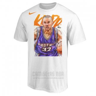 Camiseta Manga Corta Phoenix Suns Davon Reed Blanco