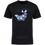 Camiseta Manga Corta San Antonio Spurs Cruzado Pokemon Skorupi Negro