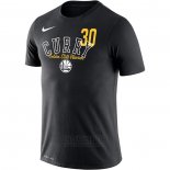 Camiseta Manga Corta Stephen Curry Golden State Warriors Negro Player Performance