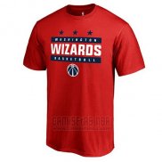 Camiseta Manga Corta Washington Wizards Rojo