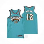 Camiseta Memphis Grizzlies Ja Morant #12 Classic Autentico Verde