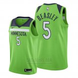 Camiseta Minnesota Timberwolves Malik Beasley #5 Statement 2019-20 Verde