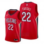 Camiseta New Orleans Pelicans Derrick Favors #22 Statement Rojo