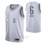 Camiseta Oklahoma City Thunder Gabriel Deck #6 Ciudad 2021-22 Blanco