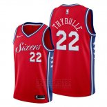 Camiseta Philadelphia 76ers Matisse Thybulle #22 Statement 2019-20 Rojo