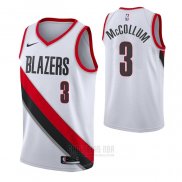 Camiseta Portland Trail Blazers C.j. McCollum #3 Earned 2019 Rojo