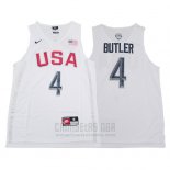 Camiseta USA 2016 Jimmy Butler #4 Blanco