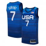 Camiseta USA 2021 Kevin Durant #7 Azul