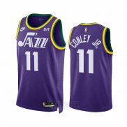 Camiseta Utah Jazz Kris Dunn #11 Classic 2023-24 Violeta