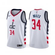 Camiseta Washington Wizards C.j. Miles #34 Ciudad 2019-20 Blanco