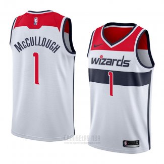 Camiseta Washington Wizards Chris Mccullough #1 Association 2018 Blanco