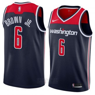 Camiseta Washington Wizards Troy Marronstatement #6 Statement 2018 Negro