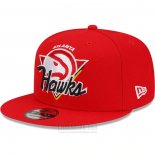Gorra Atlanta Hawks Tip Off 9FIFTY Snapback Rojo