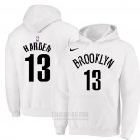 Sudaderas con Capucha Brooklyn Nets James Harden Blanco