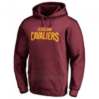 Sudaderas con Capucha Cleveland Cavaliers Rojo4