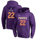 Sudaderas con Capucha Deandre Ayton Phoenix Suns Violeta2