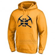 Sudaderas con Capucha Denver Nuggets Amarillo2