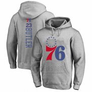 Sudaderas con Capucha Jimmy Butler Philadelphia 76ers Gris2