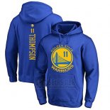 Sudaderas con Capucha Klay Thompson Golden State Warriors Azul3