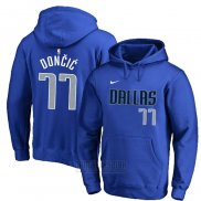 Sudaderas con Capucha Luka Doncic Dallas Mavericks Azul5