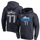 Sudaderas con Capucha Luka Doncic Dallas Mavericks Azul6