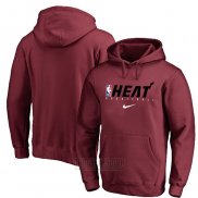 Sudaderas con Capucha Miami Heat 2019-20 Rojo