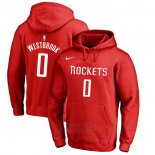 Sudaderas con Capucha Russell Westbrook Houston Rockets Rojo2