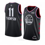 Camiseta All Star 2019 Golden State Warriors Klay Thompson #11 Negro