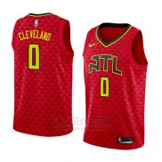 Camiseta Atlanta Hawks Antonius Cleveland #0 Statement 2018 Rojo