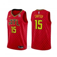 Camiseta Atlanta Hawks Vince Carter #15 Statement Rojo