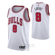 Camiseta Chicago Bulls Zach Lavine #8 Association 2021 Blanco